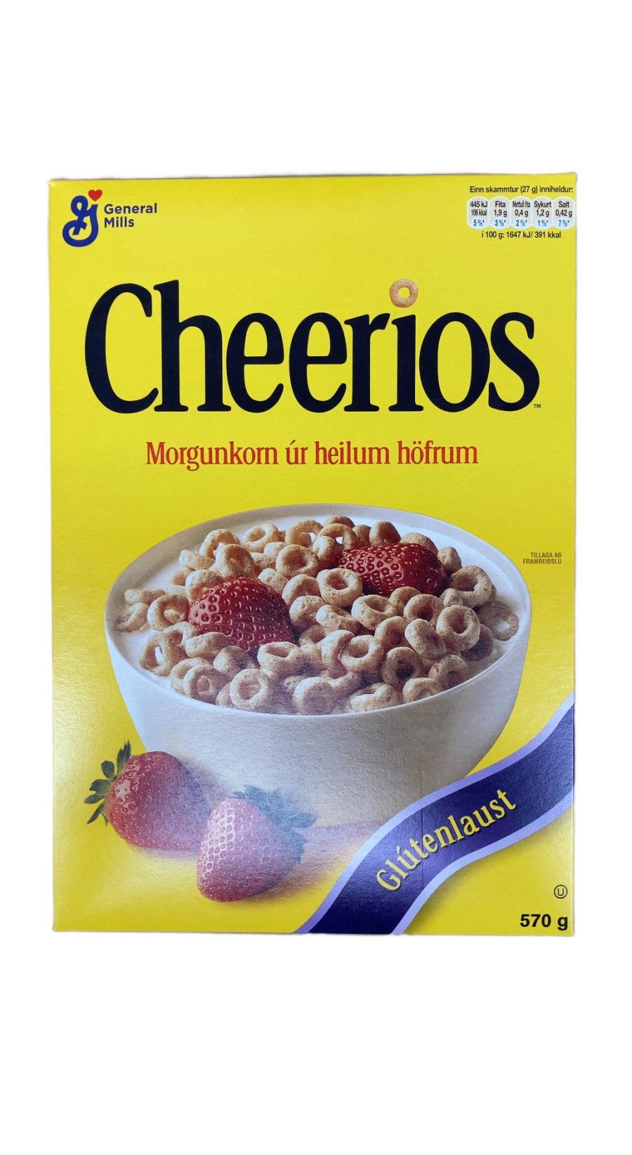 Cheerios Morgunkorn úr heilum höfrum