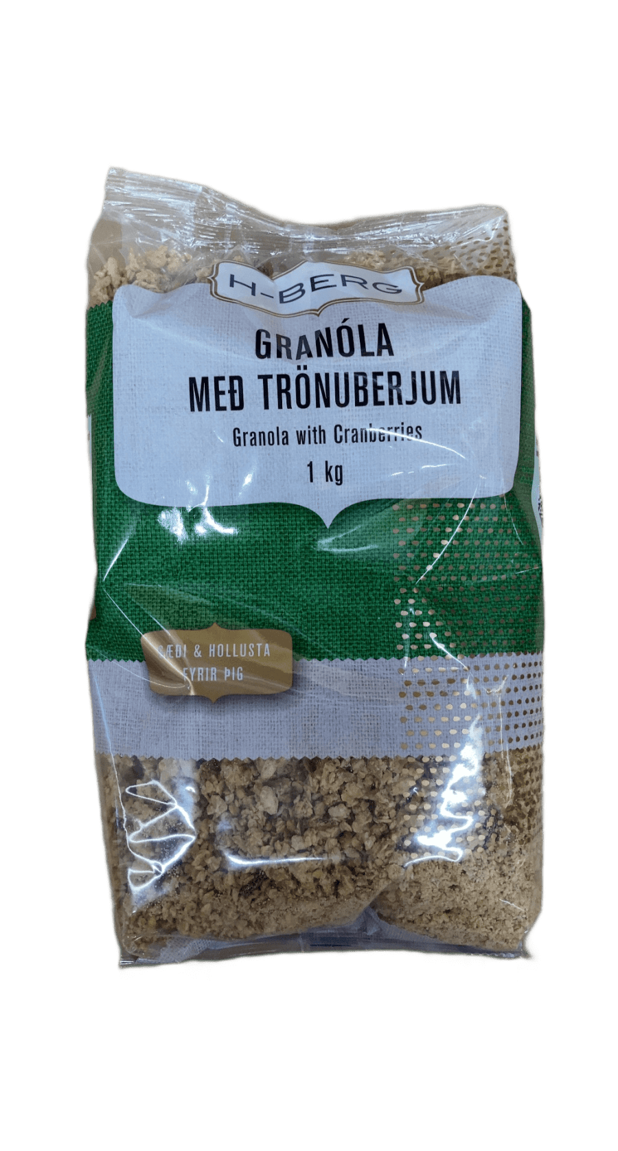 Granóla með trönuberjum
