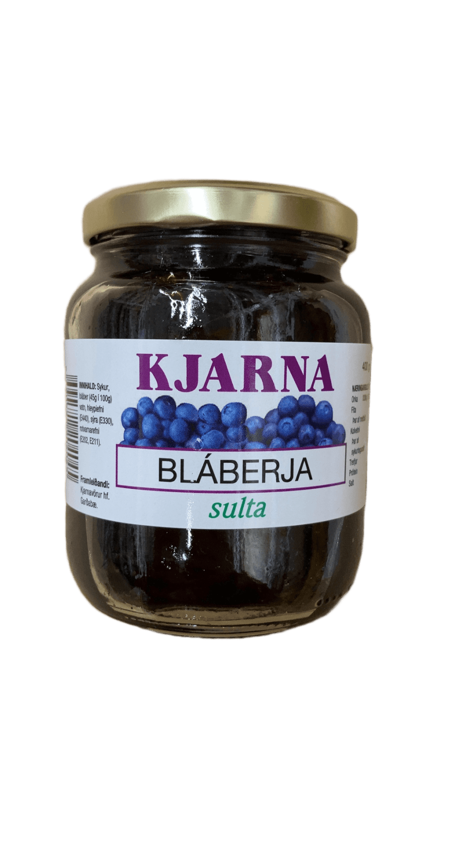 Kjarna Bláberjasulta