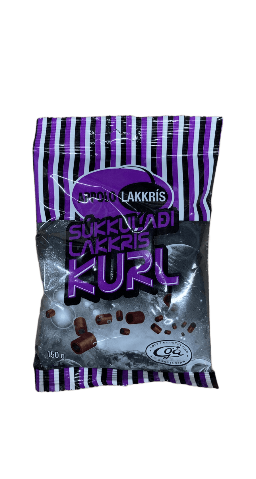 Súkkulaði lakkrís kurll