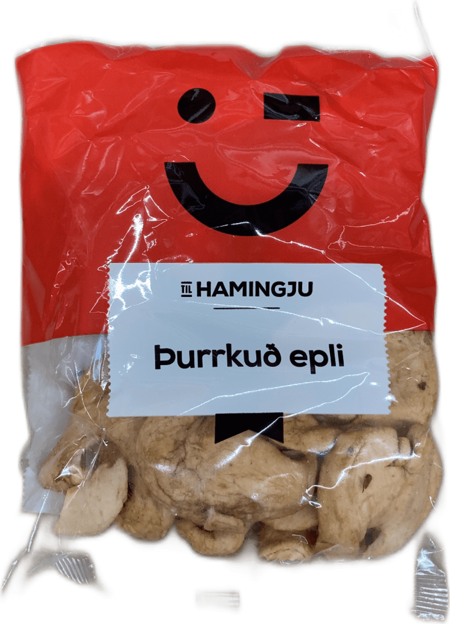 Þurrkuð epli
