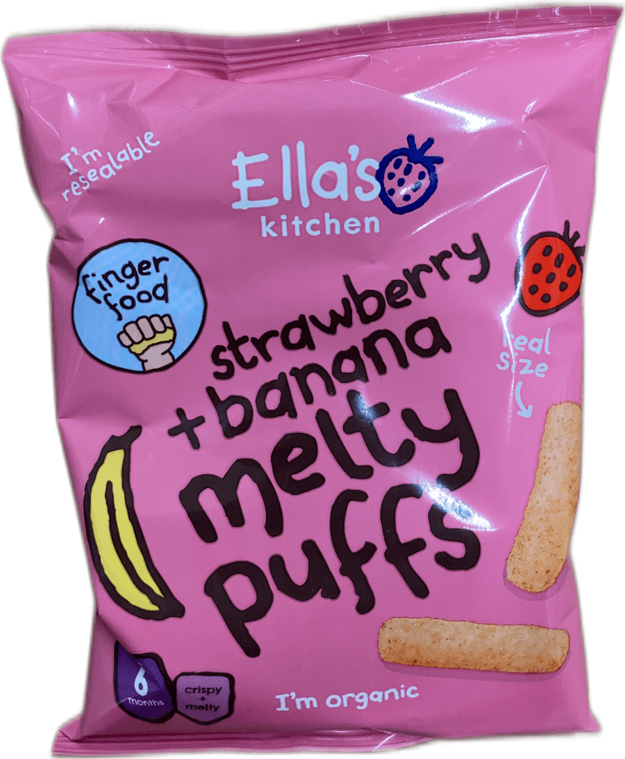 Ella's Kitchen bráðpúðar (jarðarber og banani) 20 g