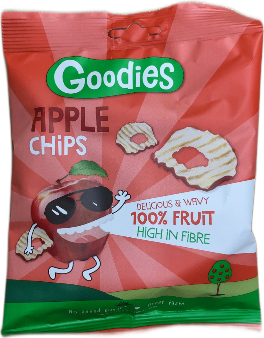 Goodies eplaflögur 15 g