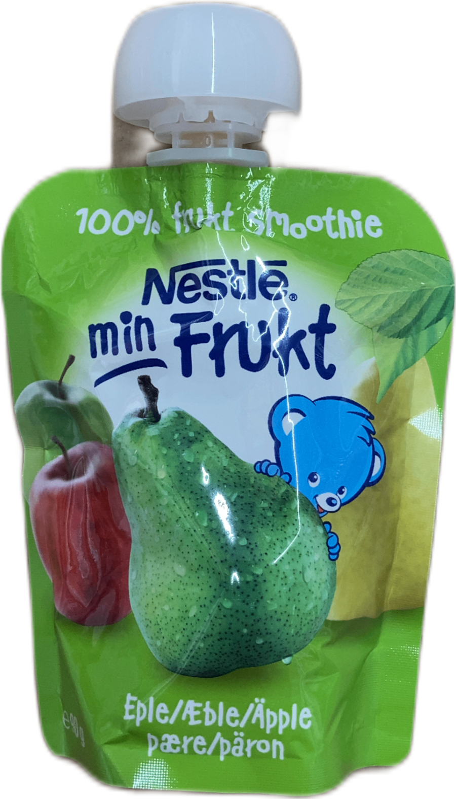 Nestlé Min Frukt 100% ávaxtasmoothie epli og pera 90 g