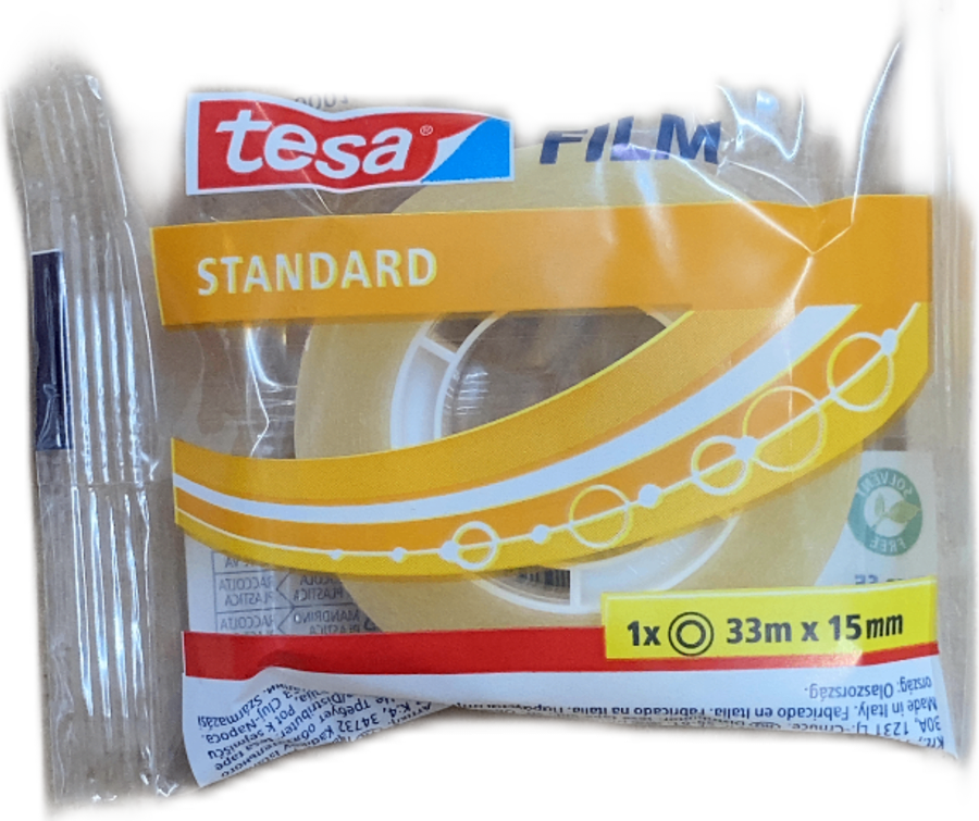 tesa Film Standard límband 33 m x 15 mm