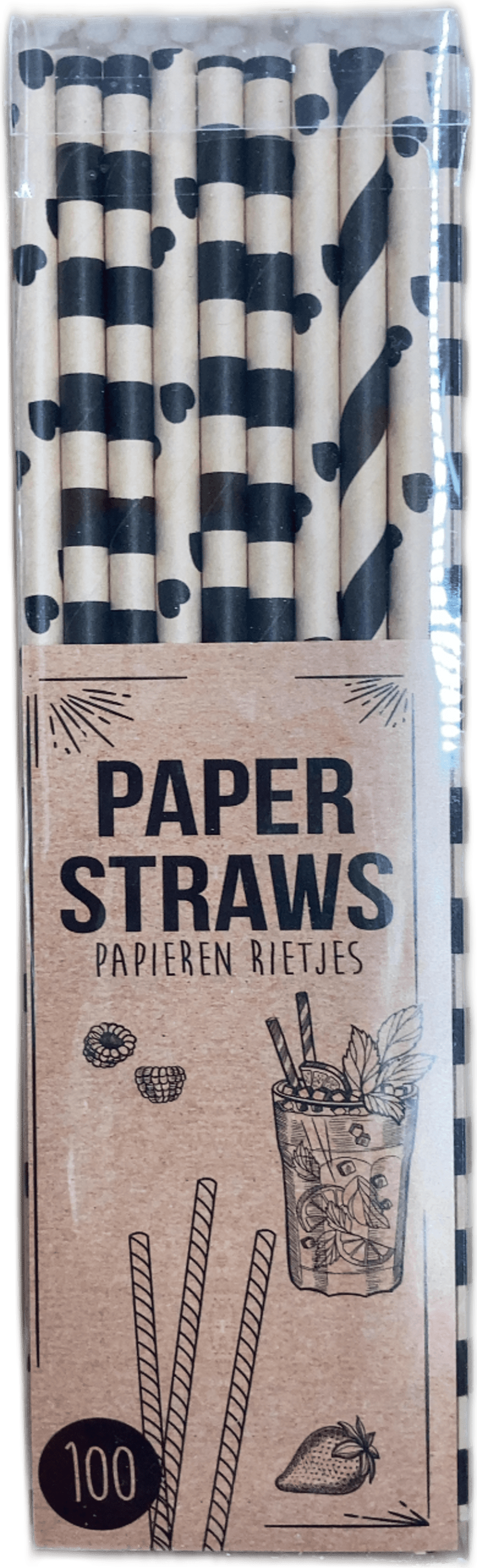 Pappastrá 100 stk