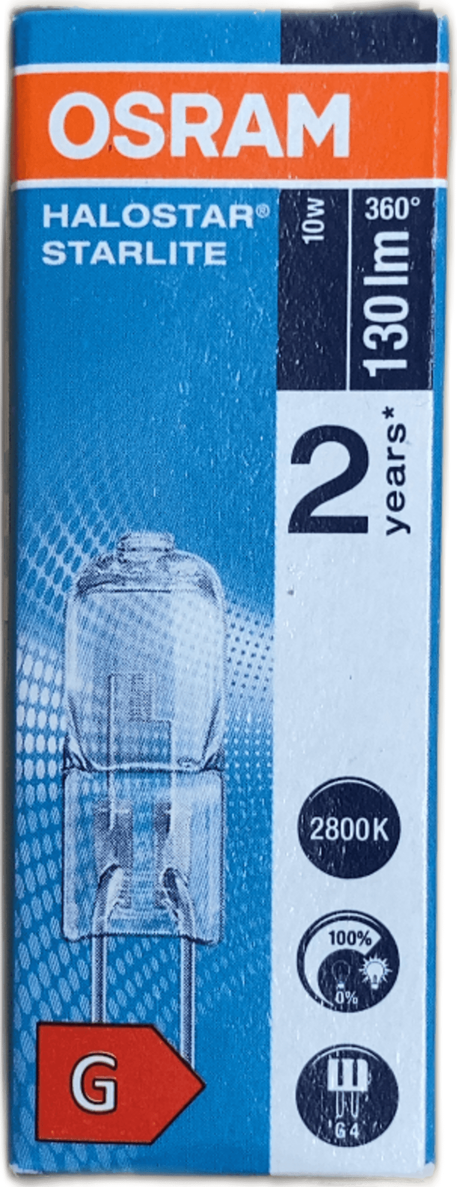 Osram Halostar Starlite G4 12 V 10 W halógenpera