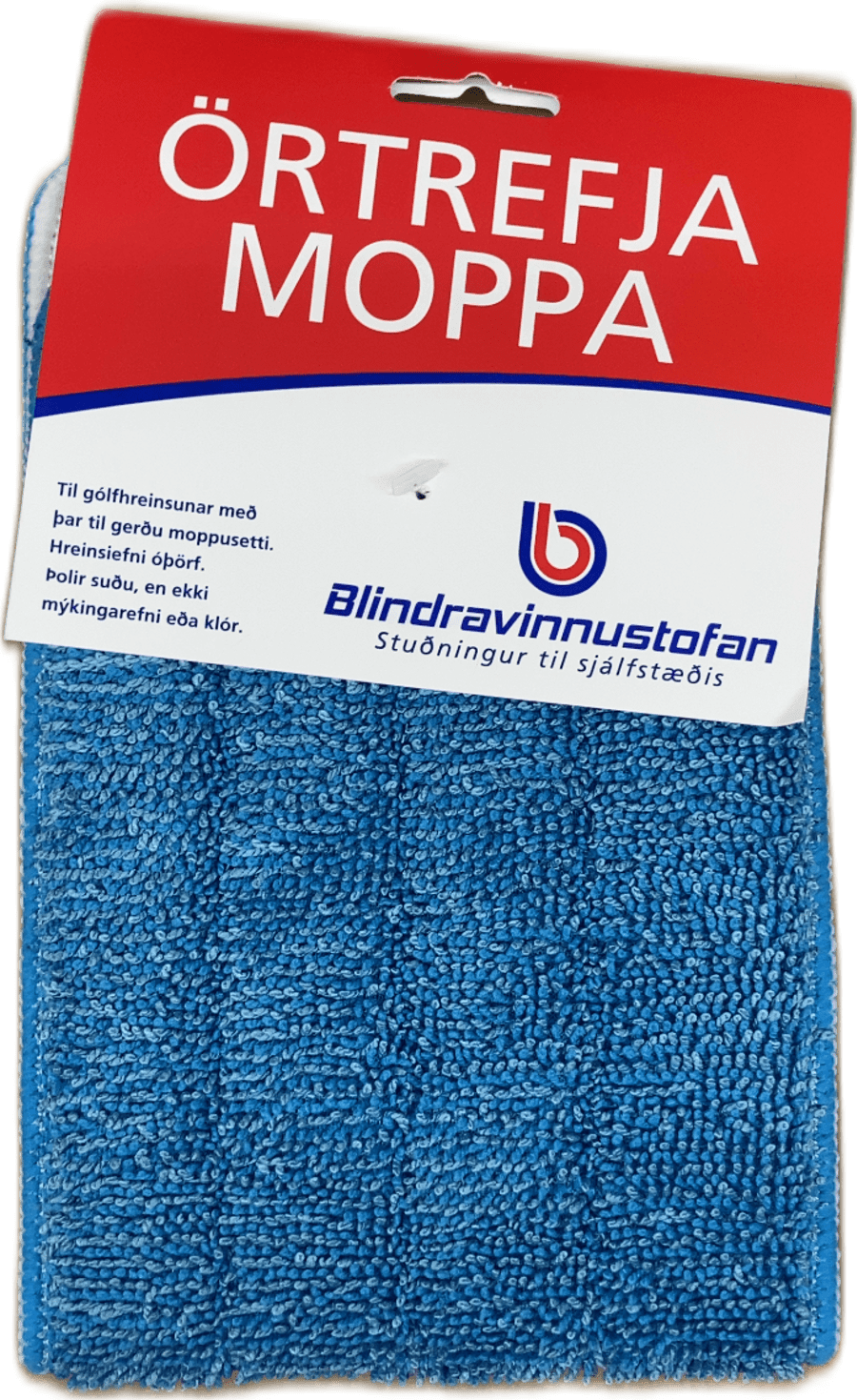Blindravinnustofan Örtrefja moppa 1 stk