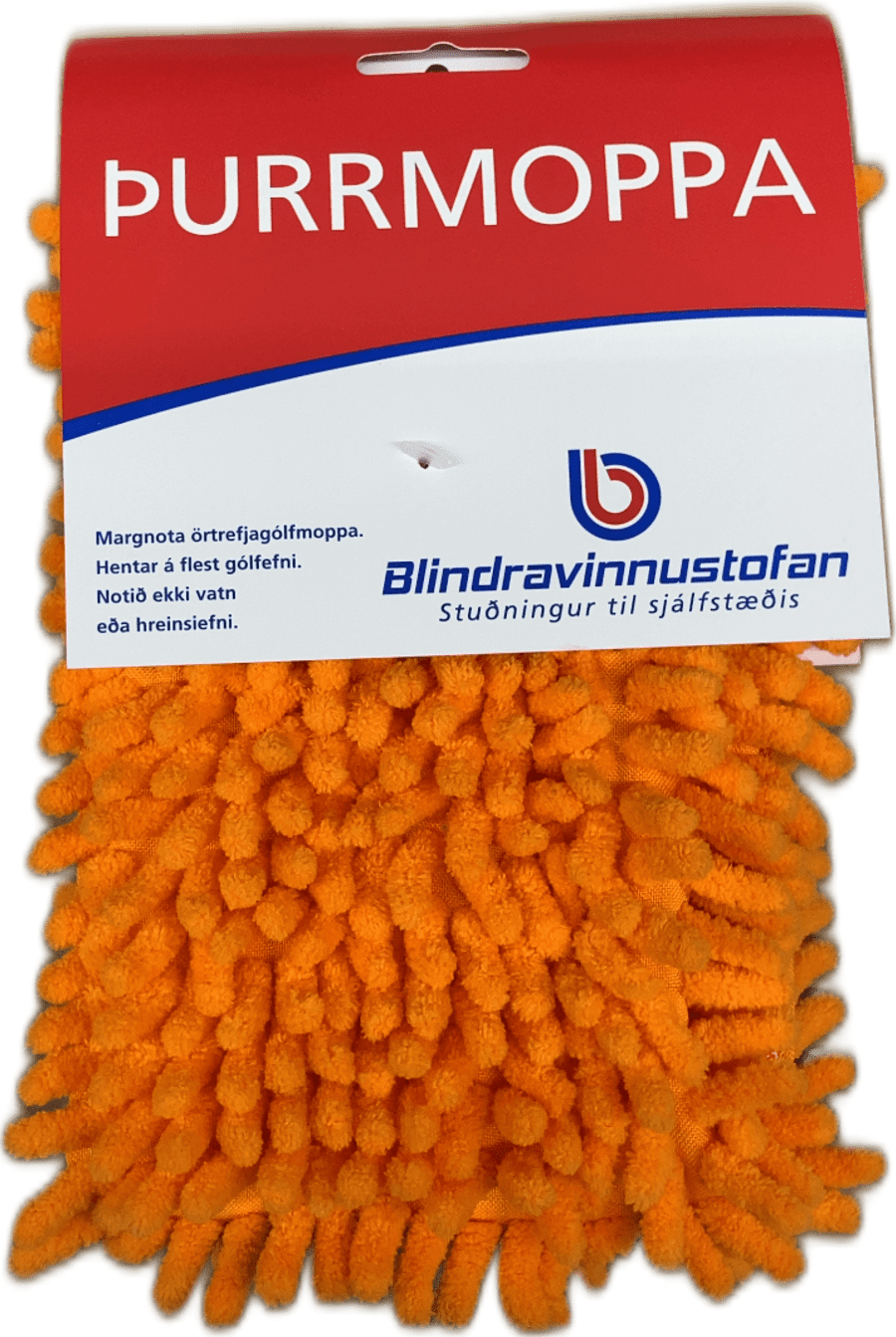 Blindravinnustofan Þurrmoppa örtrefja 1 stk