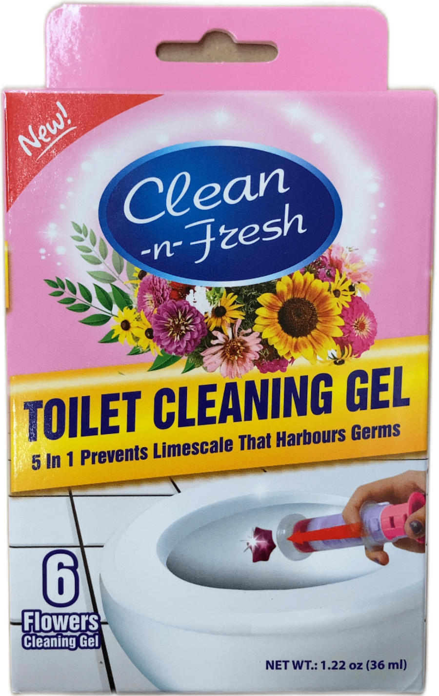 Clean n Fresh salernishreinsigel blóm 36 ml