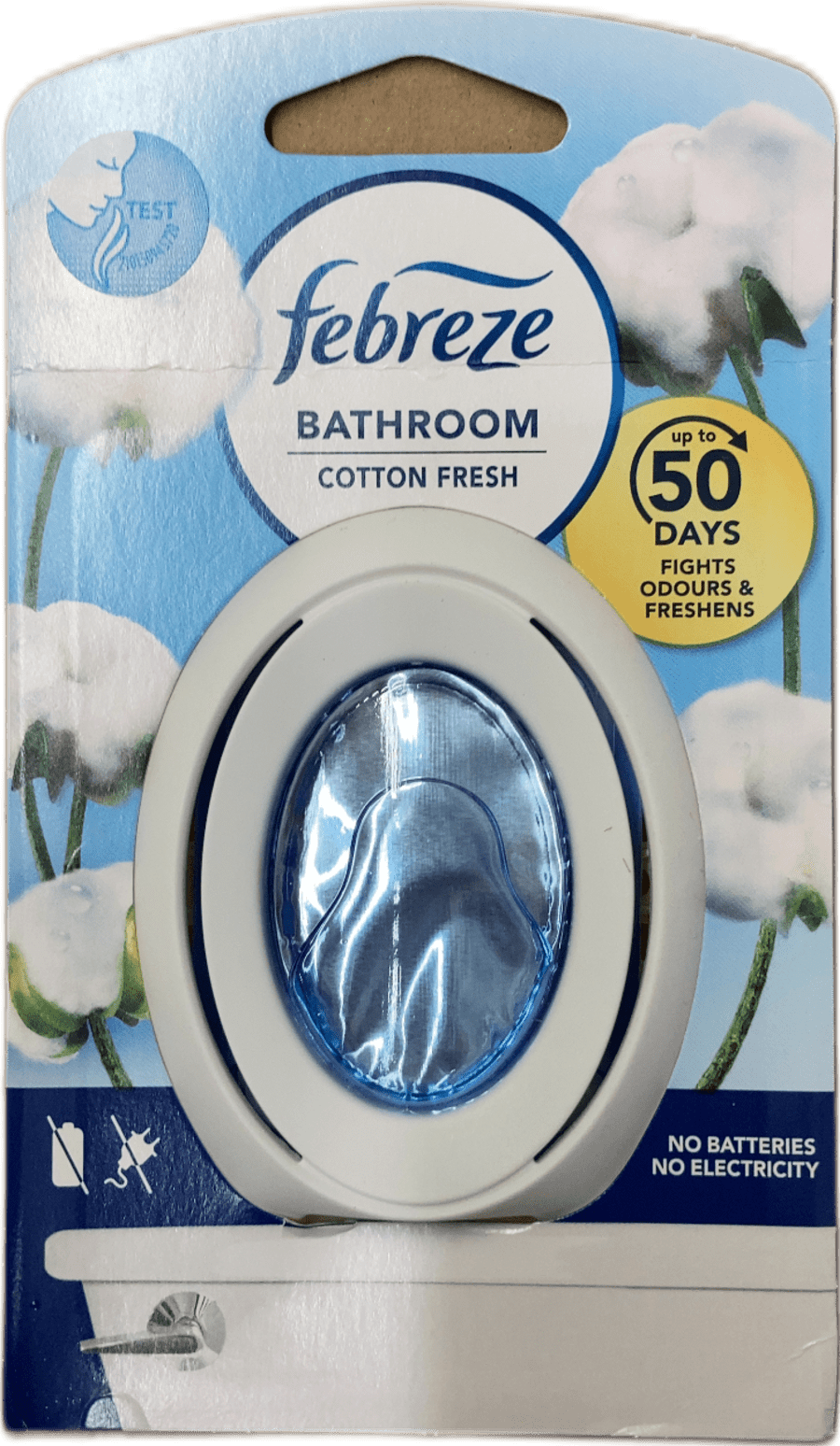 Febreze Baðherbergi Bómullarferskt 7,5 ml