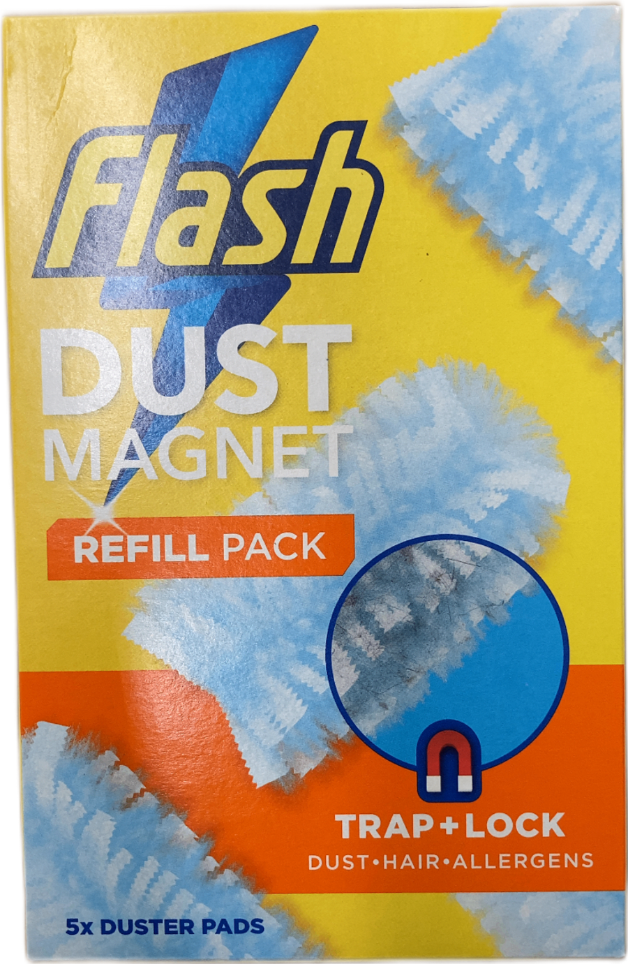 Flash Dust Magnet áfyllingar - rykklútar, 5 stk