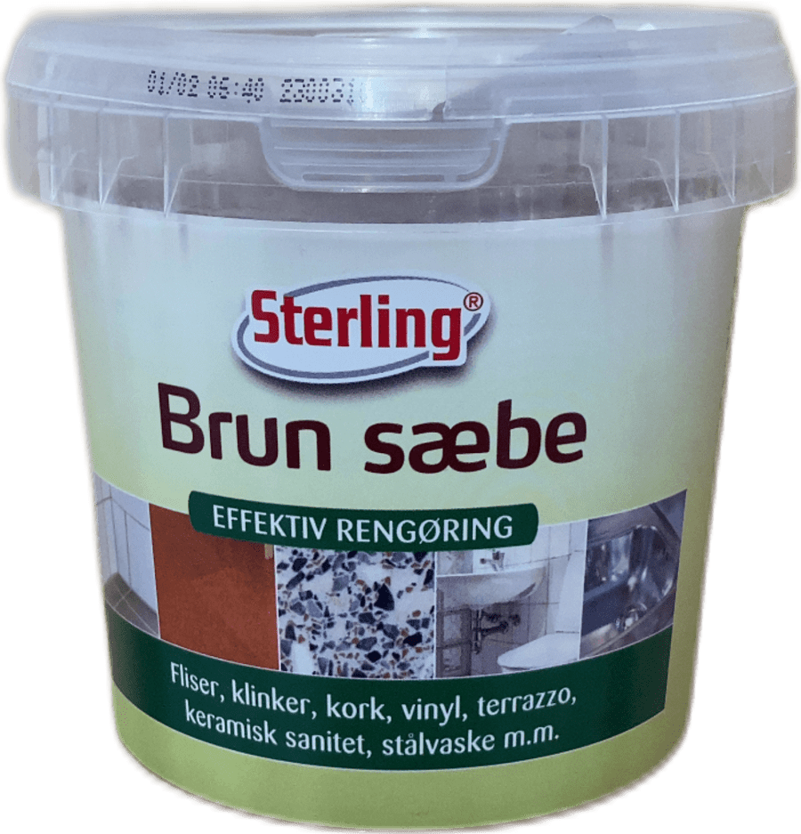 Sterling brún sápa 500 g