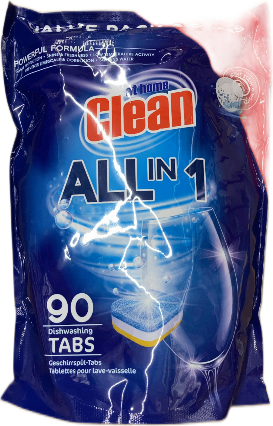 At Home Clean All-in-1 Active Uppþvottatöflur 1620 g
