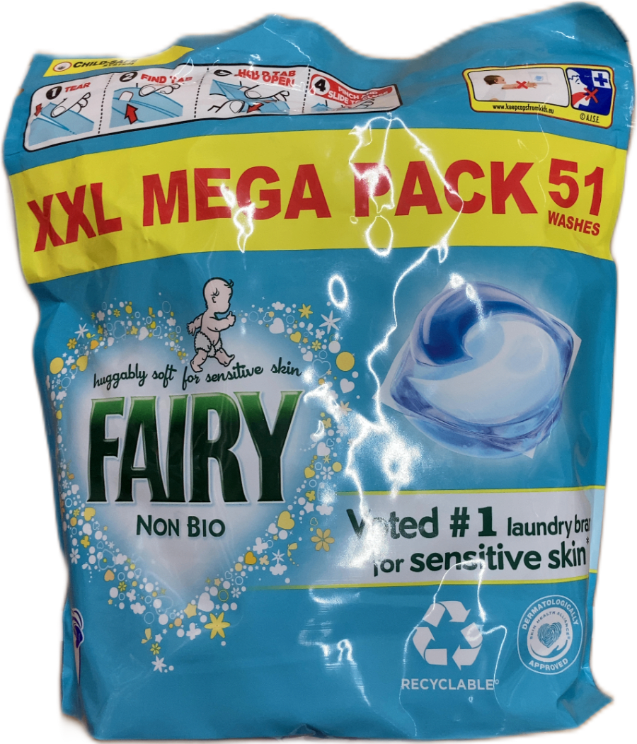 Fairy Non Bio laundry pods 1178.1 g (51 pcs)
