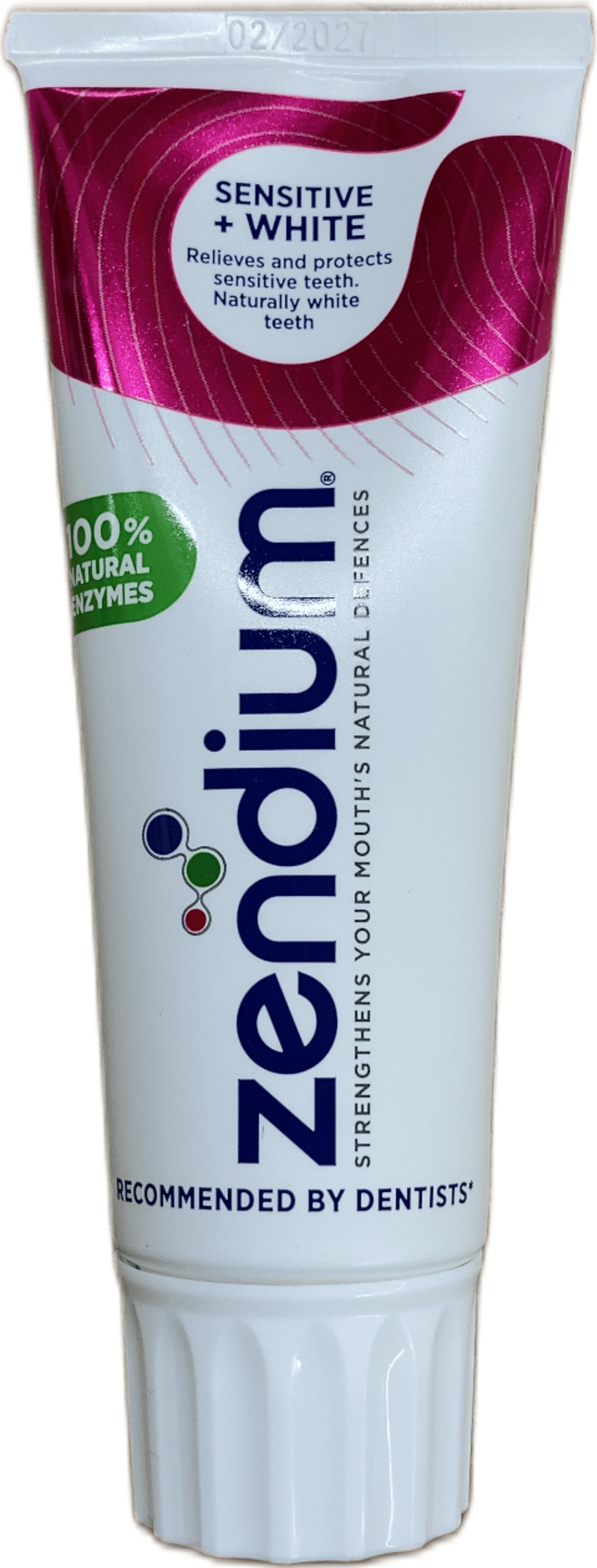 Zendium Sensitive + White tannkrem 75 ml