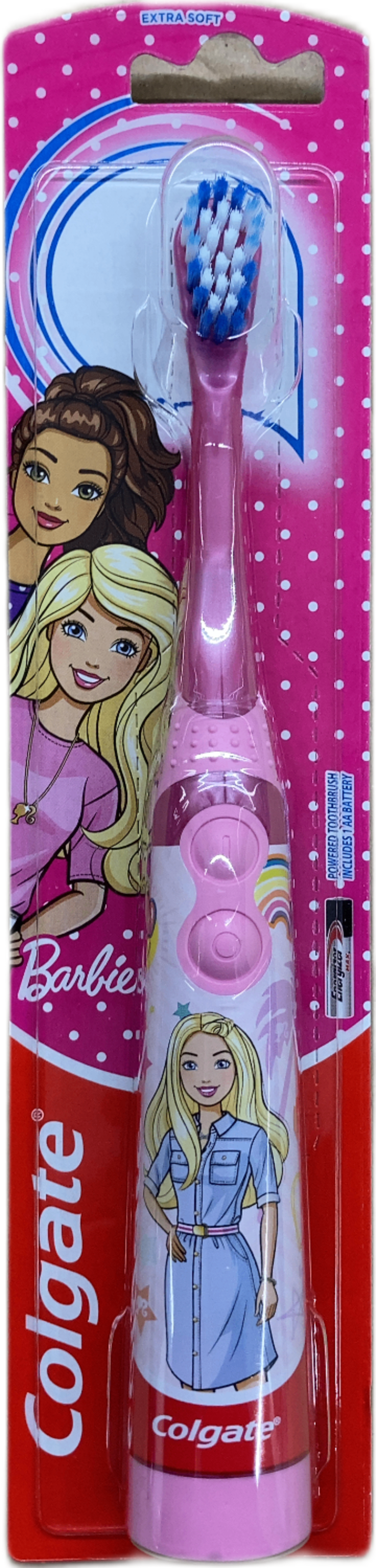 Colgate Barbie rafmagnstannbursti, extra mjúkur, 1 stk