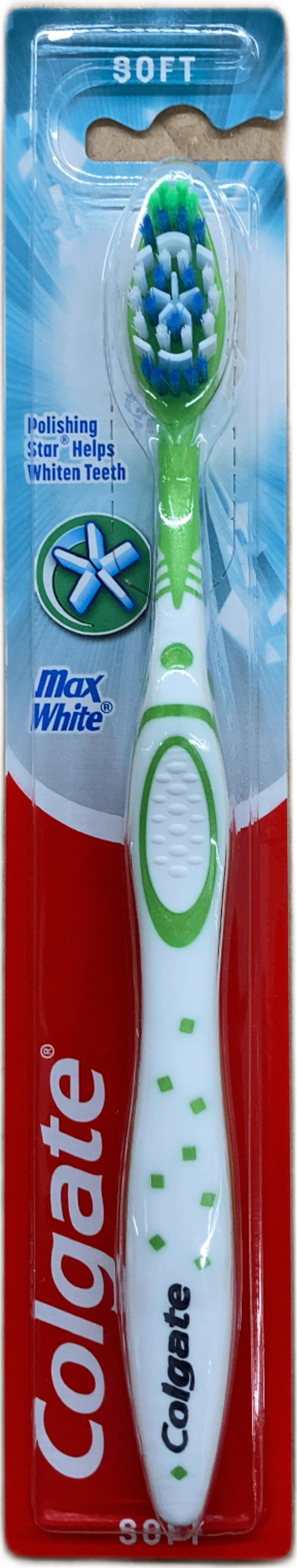 Colgate Max White mjúkur tannbursti