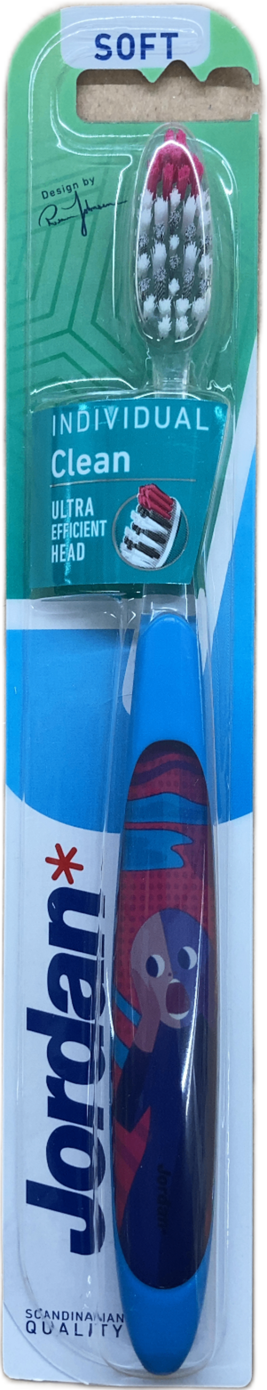 Jordan Individual Clean mjúkur tannbursti 1 stk