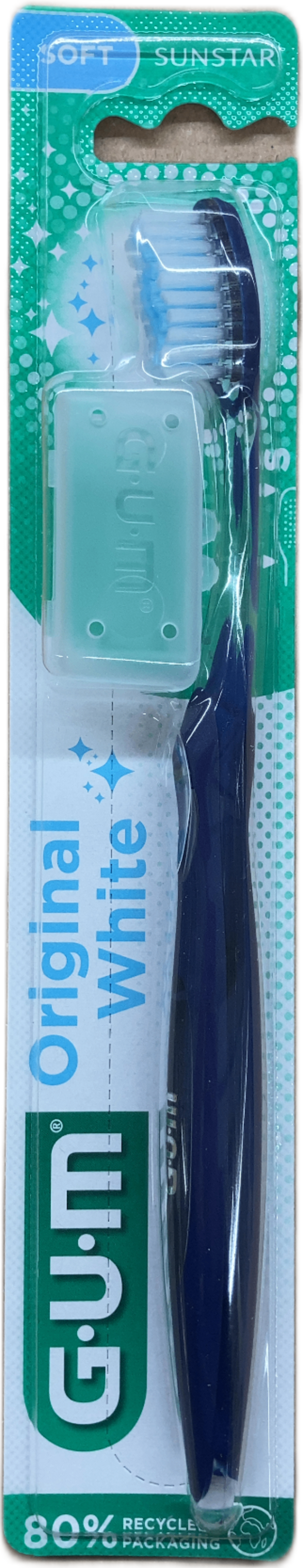 GUM Original White mjúkur tannbursti 1 stk
