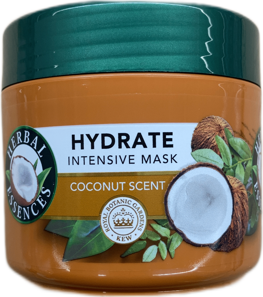 Herbal Essences Hydrate rakagefandi djúpnærandi hármaski, kókosilmur, 300 ml