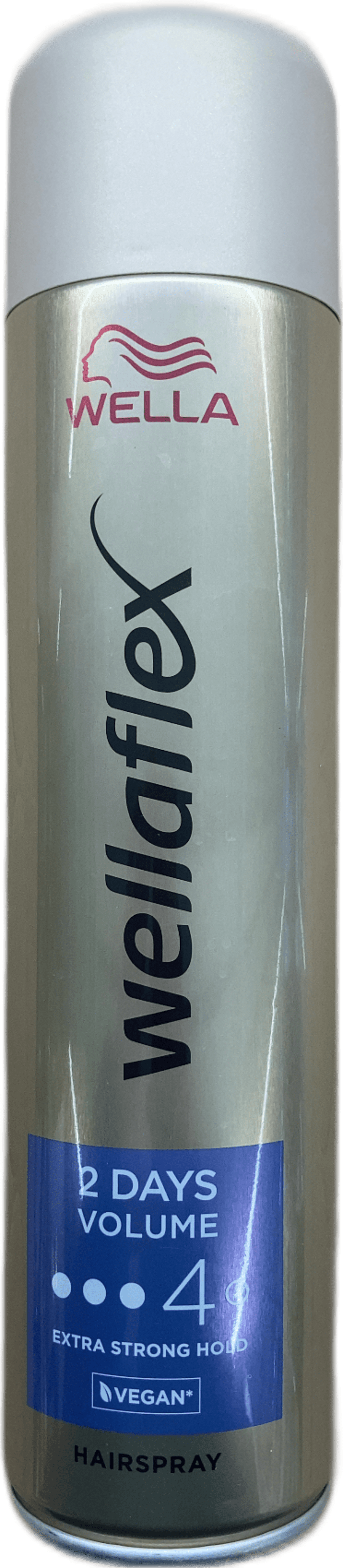 Wella Wellaflex 2 daga rúmmáls hársprey Aukasterkt hald 4 400 ml