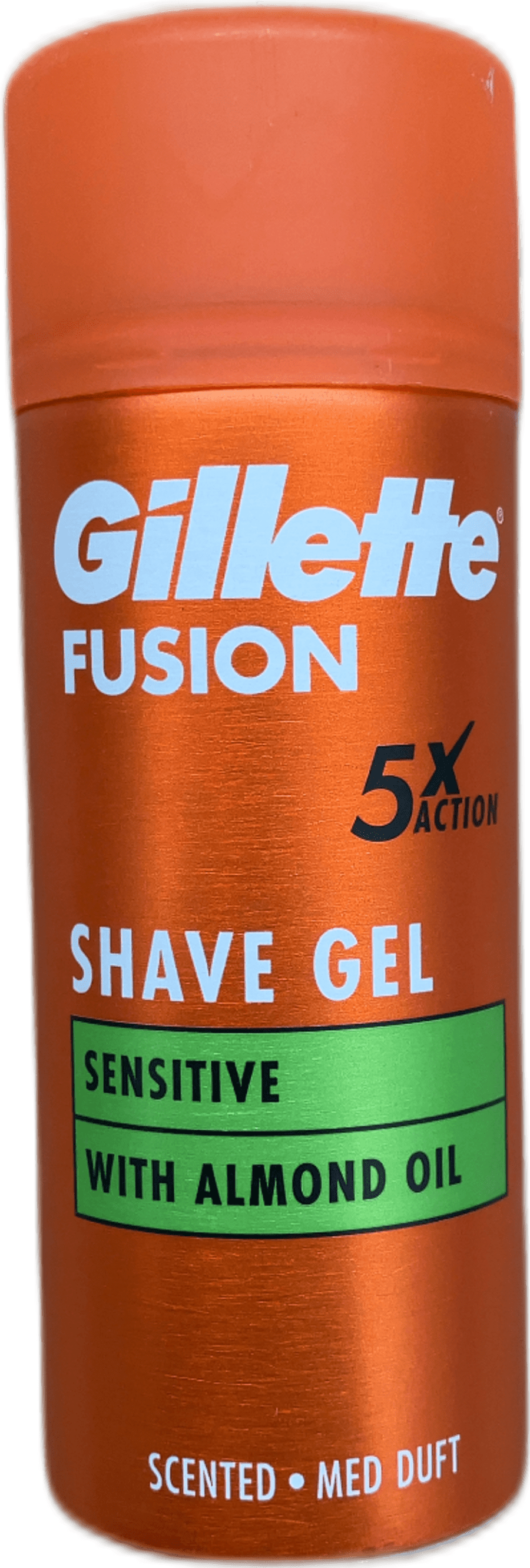 Gillette Fusion5 rakgel fyrir viðkvæma húð með möndluolíu 75 ml