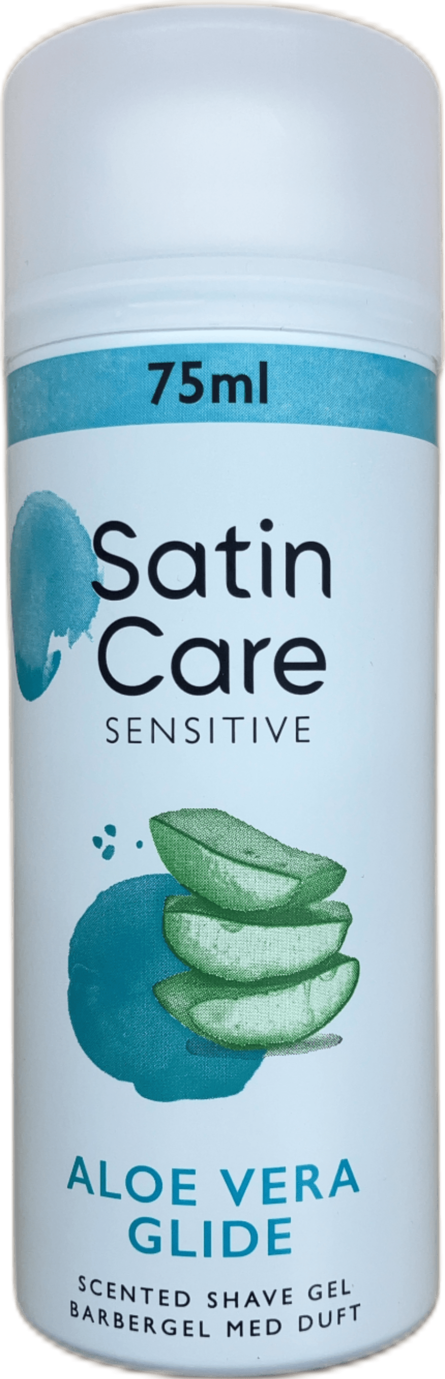 Satin Care rakgel fyrir viðkvæma húð með aloe vera ilm, 75 ml