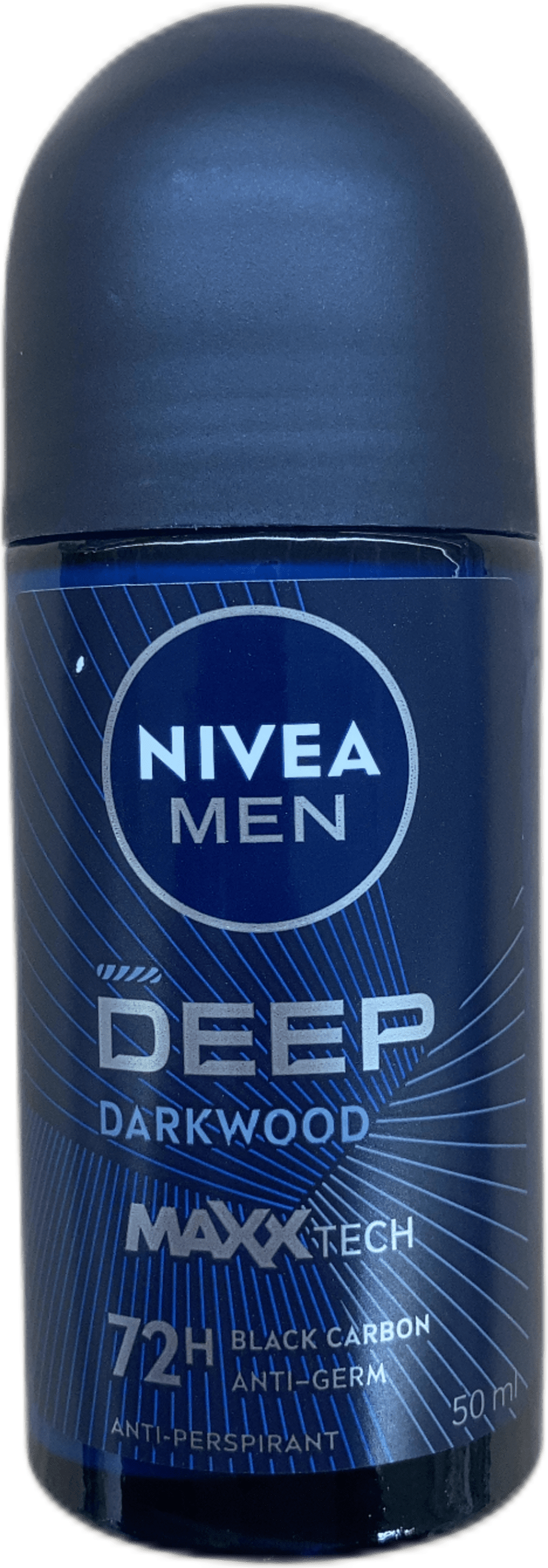 NIVEA Men Deep Darkwood Black Carbon svitastillandi roll-on 50 ml