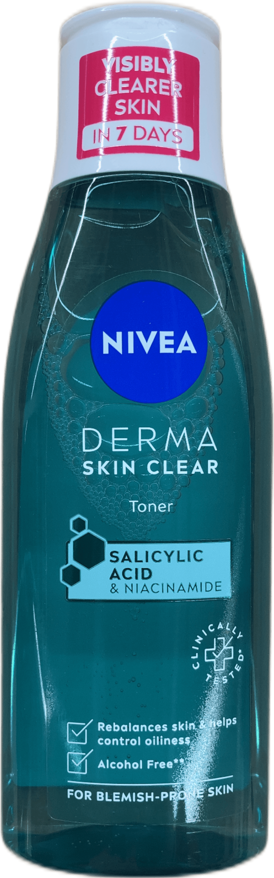 NIVEA Derma Skin Clear andlitsvatn með salisýlsýru og níasínamíði 200 ml