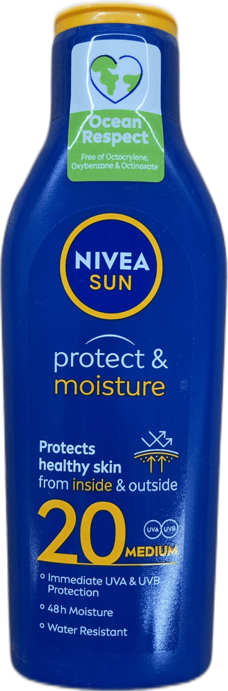 NIVEA Sólvörn Vernd og Rakagefandi SPF 20 200 ml