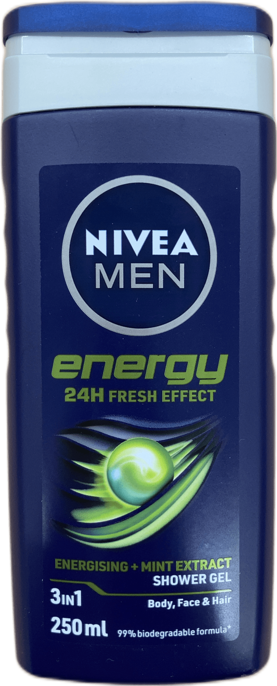 NIVEA Men Energy sturtusápa 3-í-1 250 ml