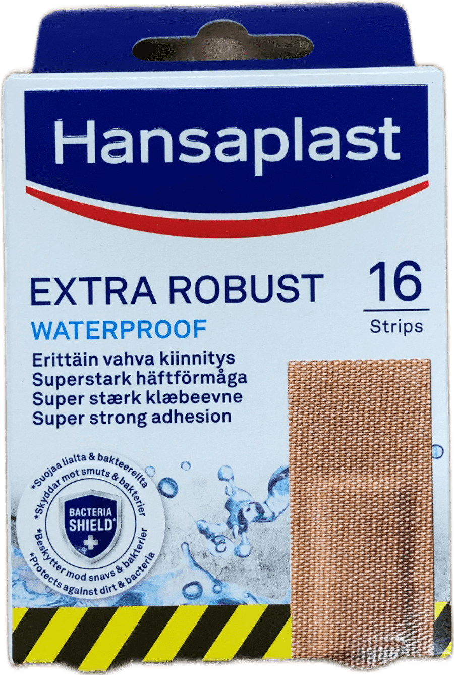 Hansaplast Extra Robust vatnsheldir plástrar 16 stk