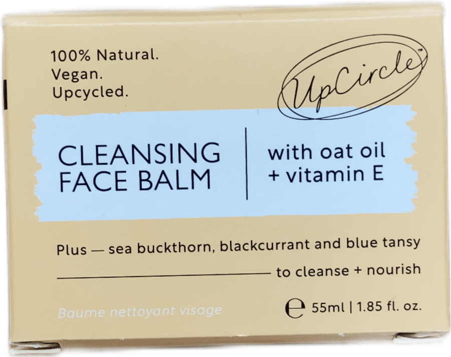 UpCircle Hreinsibalm fyrir andlit með hafraolíu + E-vítamíni 55 ml
