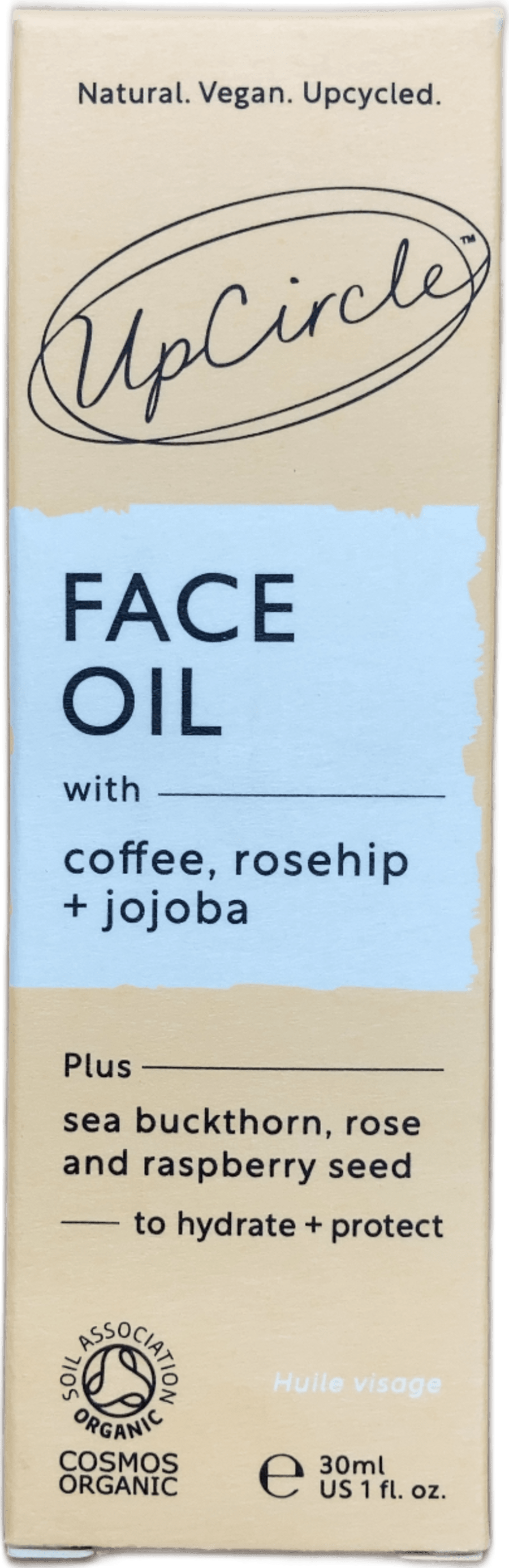 UpCircle Andlitsolía með kaffi, rósaberjum og jojóba 30 ml