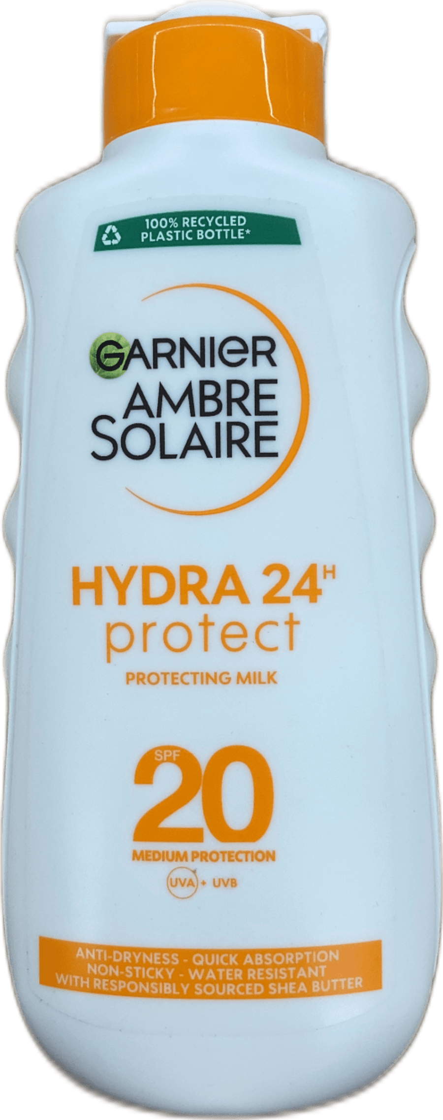 Garnier Ambre Solaire Hydra 24H Protect sólvarnarmjólk SPF 20 200 ml