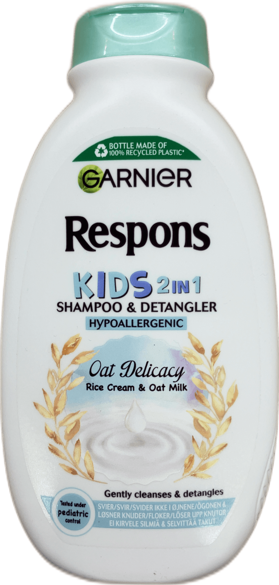 Garnier Respons Kids 2-í-1 sjampó og flækjubani – Hafra mýkt 250 ml