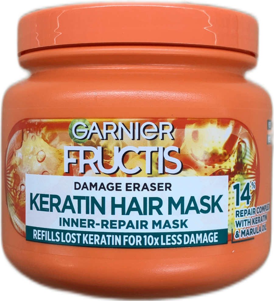 Garnier Fructis Damage Eraser Keratín hármaski - innri viðgerð 320 ml
