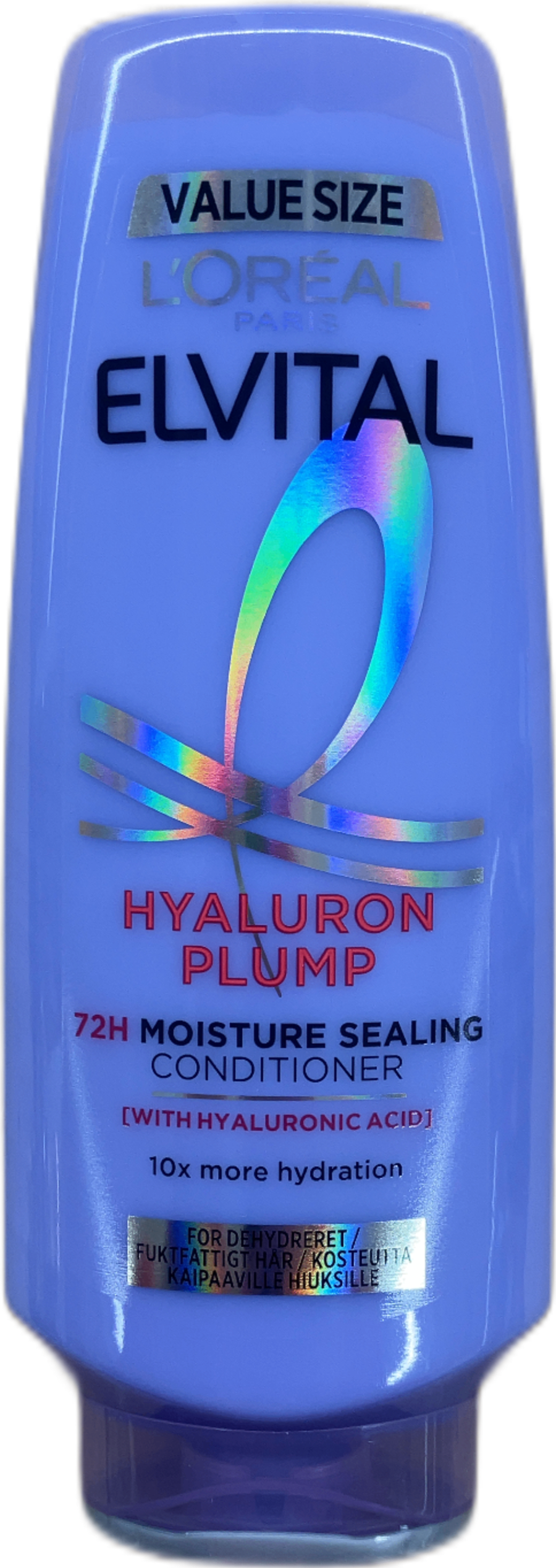 L'Oréal Paris Elvital Hyaluron Plump 72H rakalæsandi hárnæring 300 ml