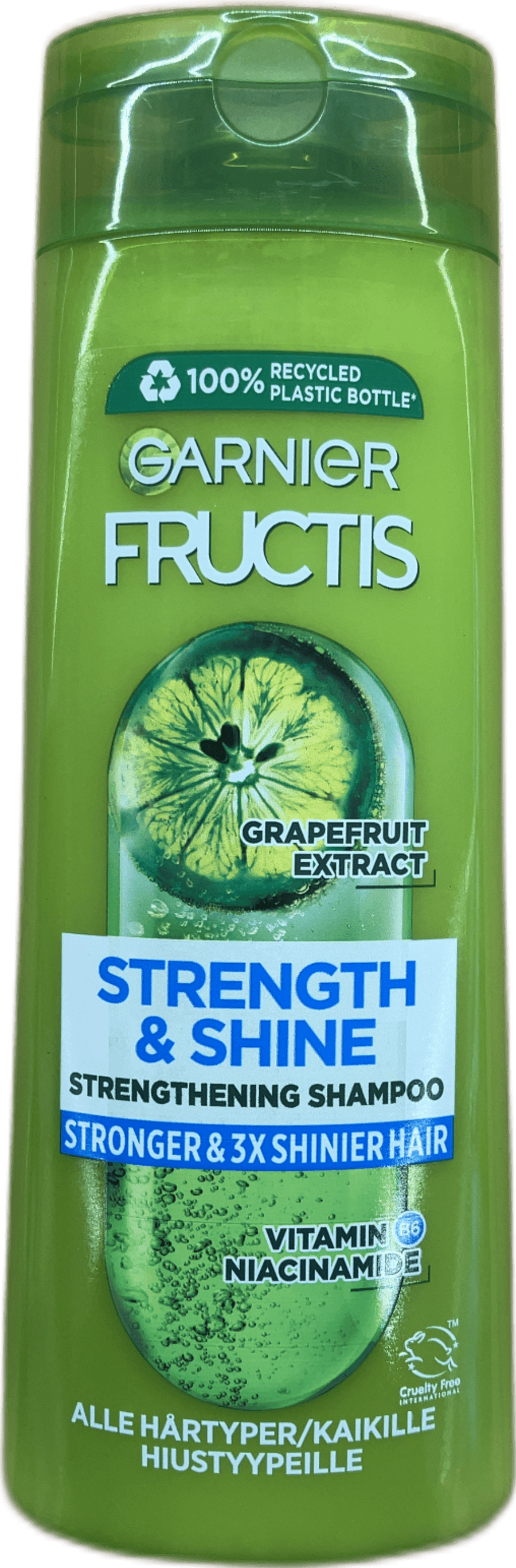 Garnier Fructis Styrkur & gljái styrkjandi sjampó með greipaldinsþykkni 400 ml
