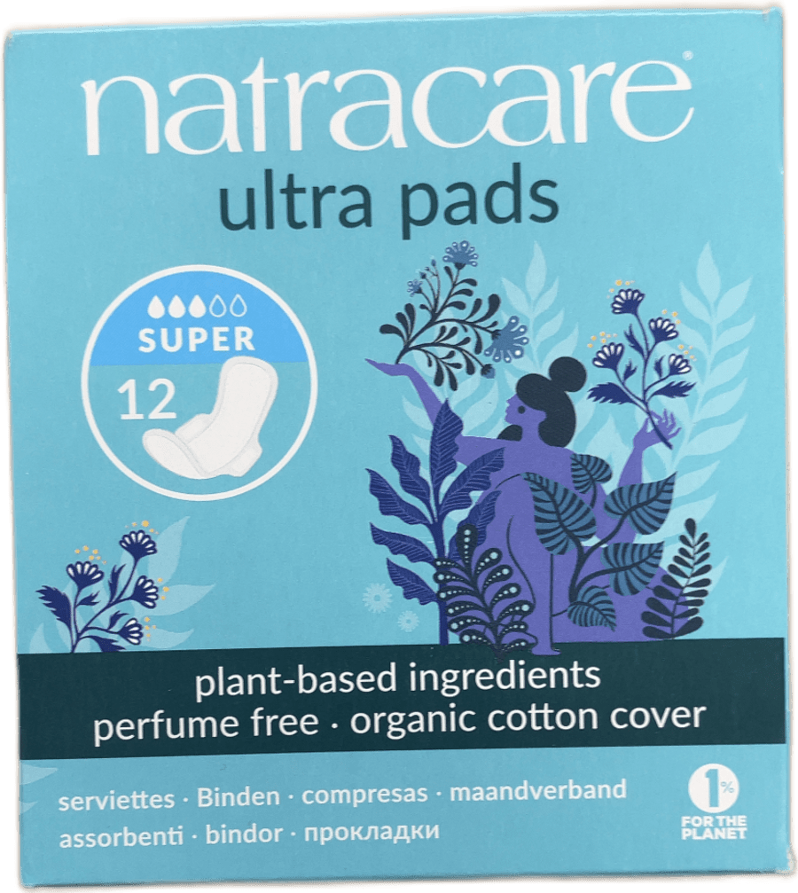 Natracare Ultra Pads Super 12 stk