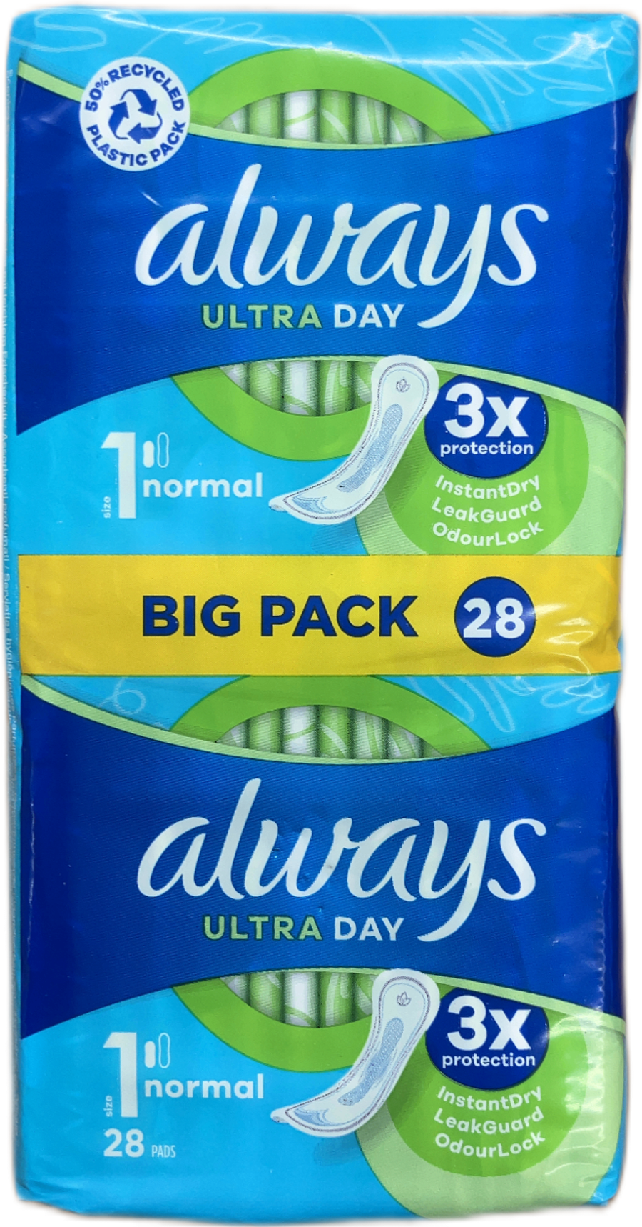 Always Ultra Normal dömubindi fyrir dagnotkun, 28 stk