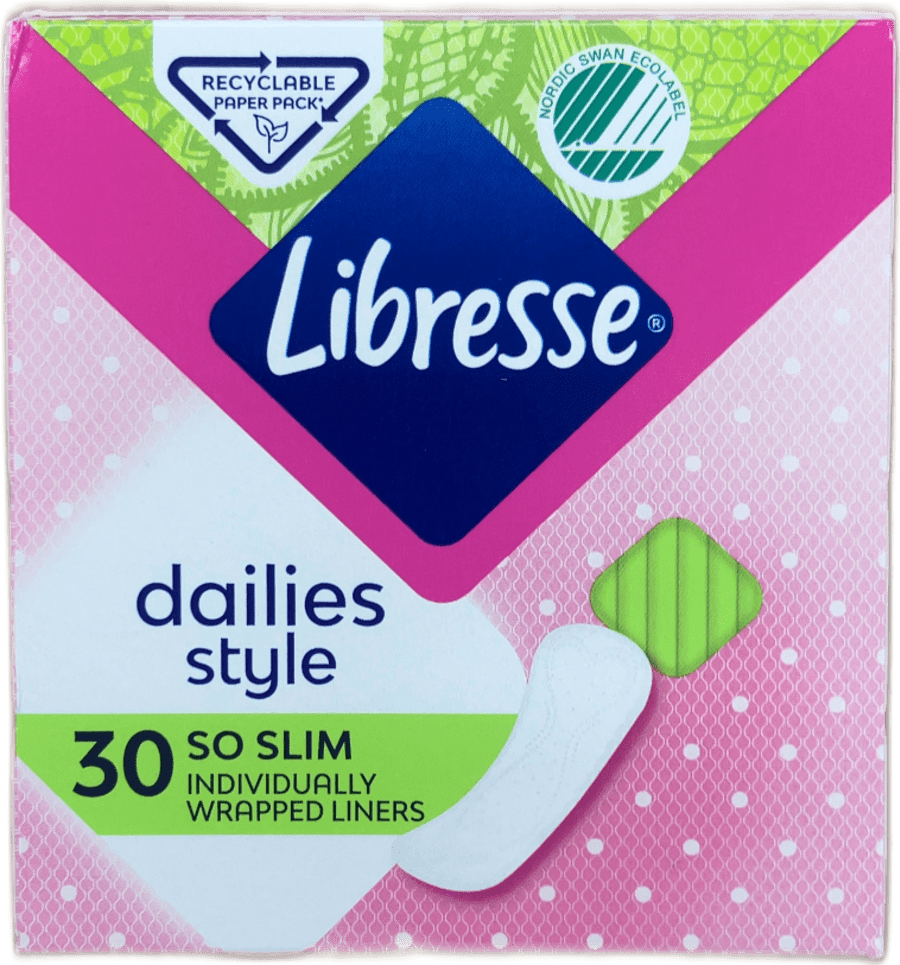 Libresse Dailies Style So Slim 30 stk