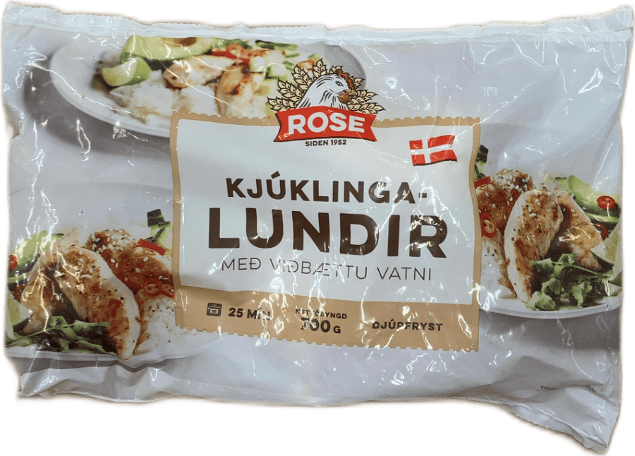 Rose kjúklingalundir ca 700 gr