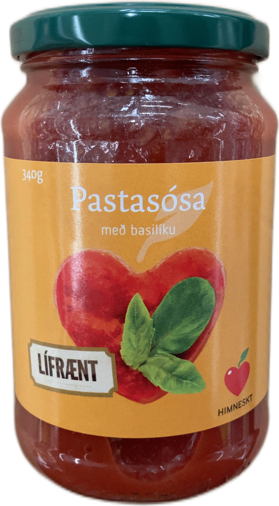 Himneskt Pastasósa með basilíku 340 g