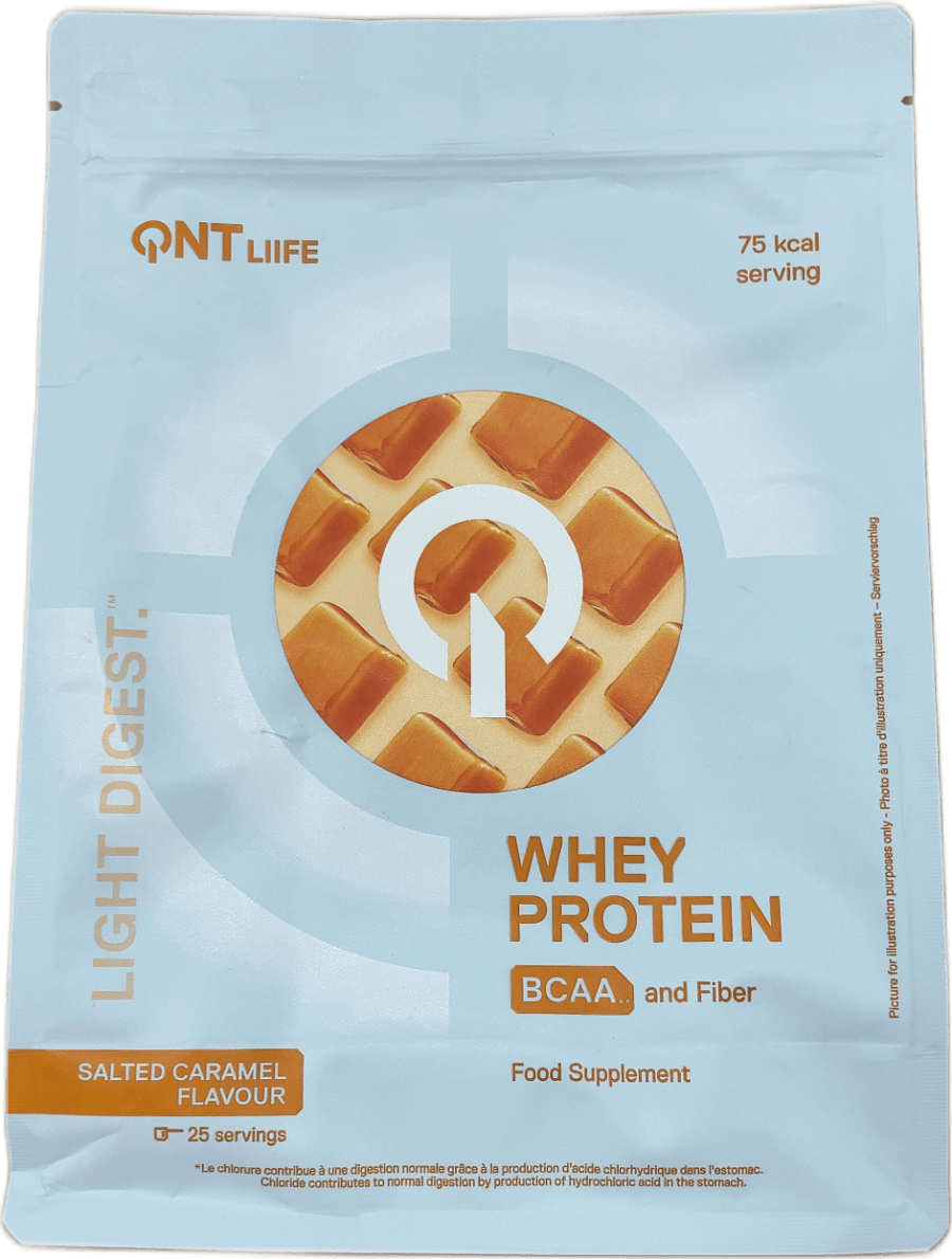 Qnt whey protein salted caramel 500 gr