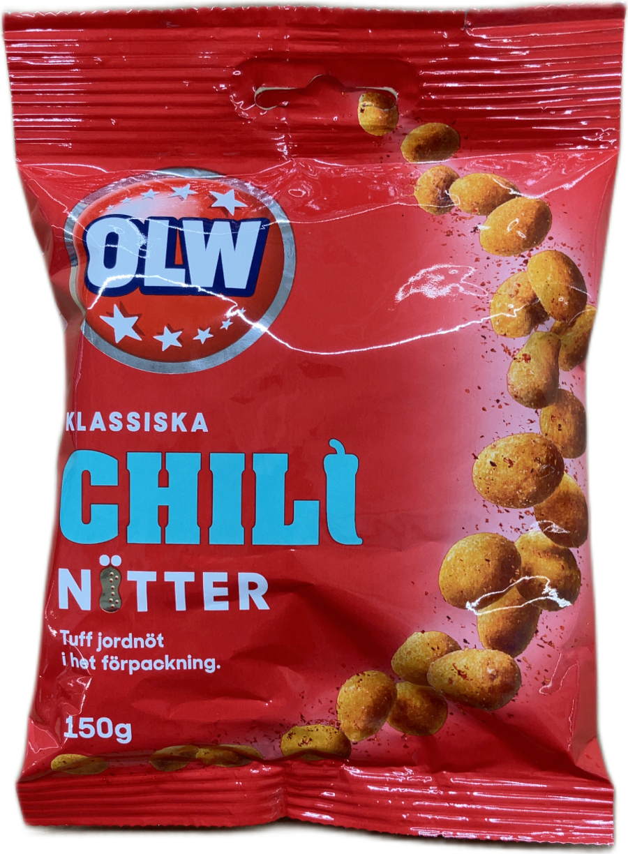 Owl chili hnetur 150 gr