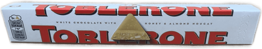 Toblerone Hvítt 100gr