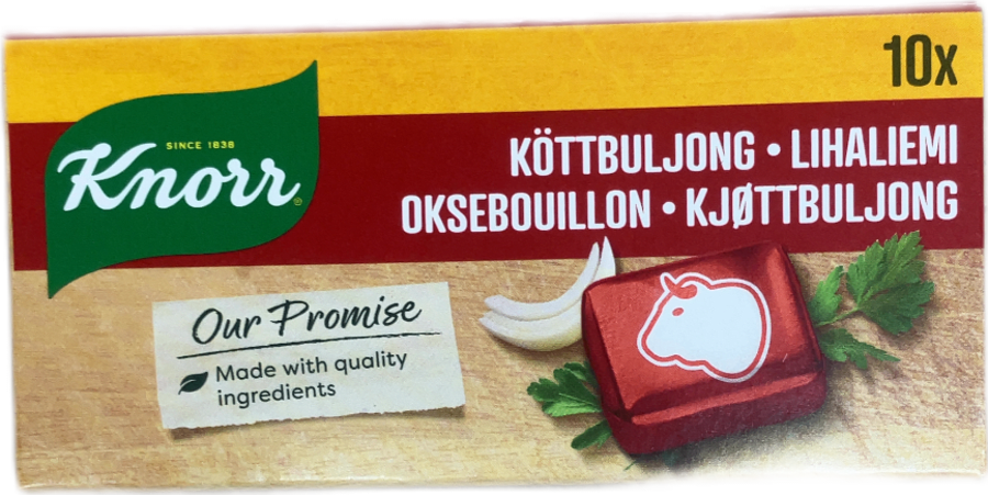 Knorr kraftur naut 10 stk