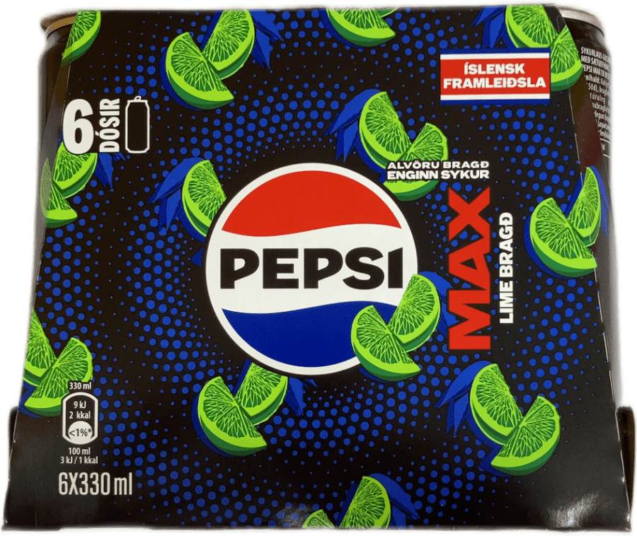 Pepsi 12x330 ml max lime